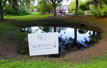 Why do we need to keep stormwater retention ponds clean?